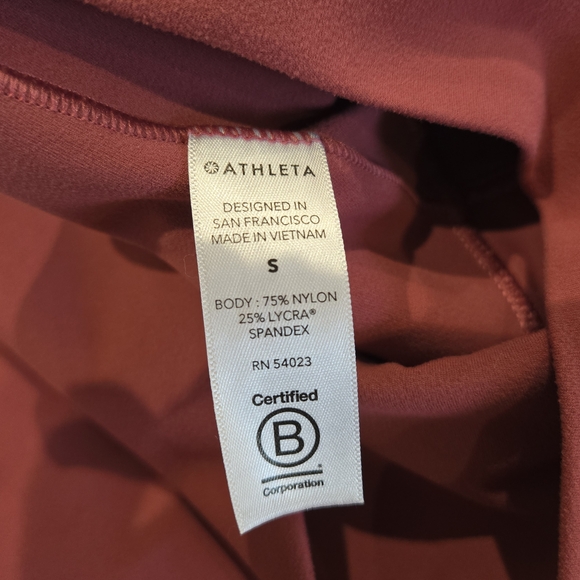 NWOT Athleta Salutation Stash Pocket High-Rise 7/8 Leggings Size Small - Picture 7 of 11